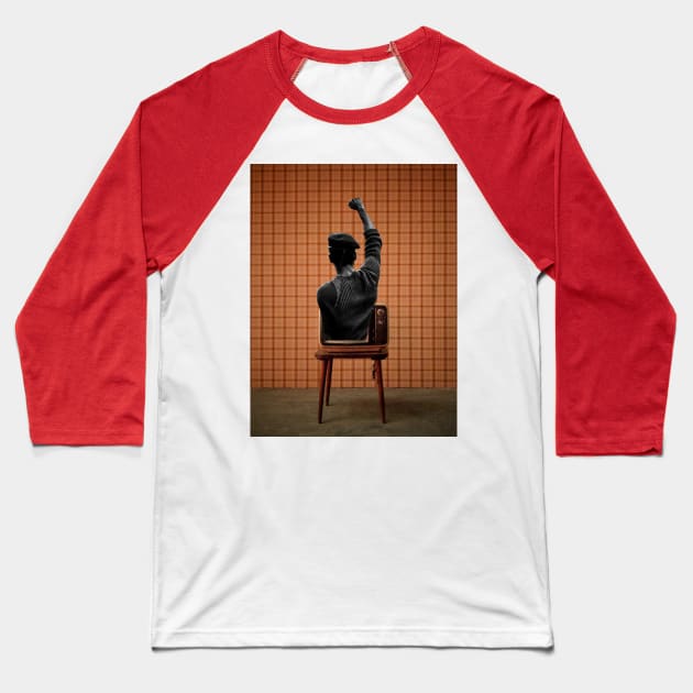 Getting out of the system Baseball T-Shirt by Puga